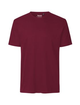 Interlock T-shirt för män Mörkröd