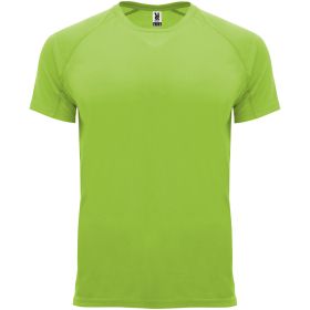 Bahrain kortärmad funktions T-shirt för herr Limegrön