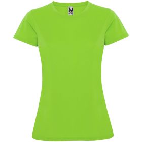 Montecarlo kortärmad funktions T-shirt för dam Limegrön