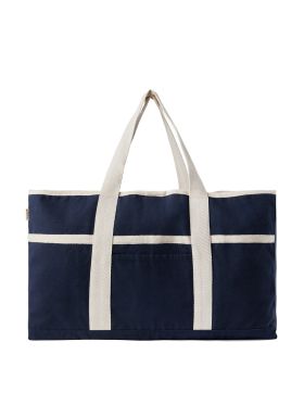 Volonne AWARE™ återvunnen canvas strandväska Navy