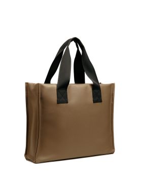 Bermond RCS återvunnen PU tote bag Brun