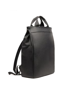 Bermond RCS återvunnen PU ryggsäck Black