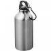 Oregon-vattenflaska i aluminium med karbinhake, 400 ml Silver