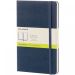 Moleskine Classic L inbunden anteckningsbok – blank Safir