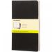 Moleskine Cahier Journal L – blankt papper Svart