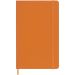 Moleskine 100% VEGEA® Capri L anteckningsbok med mjukt omslag – linjerad Orange