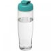 H2O Active® Tempo 700 ml sportflaska med uppfällbart lock Transparent