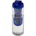 H2O Active® Base 650 ml sportflaska med uppfällbart lock och fruktbehållare