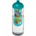 H2O Active® Base 650 ml sportflaska med kupollock och fruktbehållare Transparent