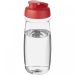 H2O Active® Pulse 600 ml sportflaska med uppfällbart lock Transparent