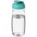 H2O Active® Pulse 600 ml sportflaska med uppfällbart lock Transparent