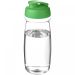 H2O Active® Pulse 600 ml sportflaska med uppfällbart lock Transparent