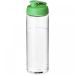 H2O Active® Vibe 850 ml sportflaska med uppfällbart lock Transparent