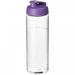 H2O Active® Vibe 850 ml sportflaska med uppfällbart lock Transparent