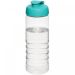 H2O Active® Treble 750 ml sportflaska med uppfällbart lock Transparent Transparent