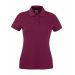 65/35 POLO LADY-FIT  63-212-0 vinröd