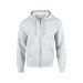 FULL ZIP HOODED SWEAT 18600 Ash