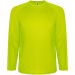 Montecarlo långärmad sport t-shirt för barn Fluor Yellow