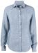 Summerland Linen Shirt Women Denim Melange