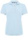 Virtue Eco Polo Solid Women Heaven Blue