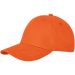 Davis 6-panels keps Orange