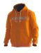 5154 Hoodie Vintage Fodrad orange/mörkgrå