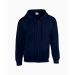 FULL ZIP HOODED SWEAT 18600 Navy