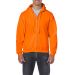 FULL ZIP HOODED SWEAT 18600 Säkerhets Orange