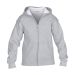 KIDS FULL ZIP HOODED SW 18600B Sport Grå