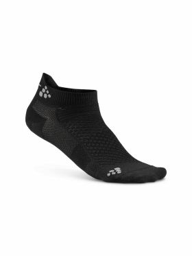 Cool Shaftless 2-Pack Sock Black
