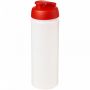 Baseline® Plus grip 750 ml sportflaska med uppfällbart lock Röd